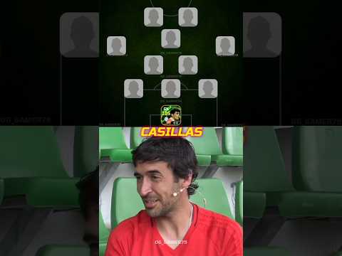 Raul Picked His Ultimate Real Madrid XI 😱🔥 #efootball2023 #efootball2024