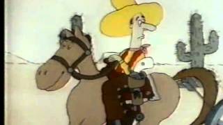 Classic Sesame Street animation- a cowboy sings about feelings