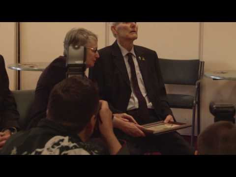 Morrie Stanley Long Tan UCG Presentation in New Zealand - Vietnam War