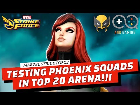 Testing Phoenix squads in top 20 Arena (XMen & Hybrid squads - requested from stream)