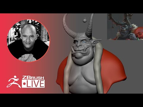 Sculpting with Andre Ferwerda - ZBrush 2021.5