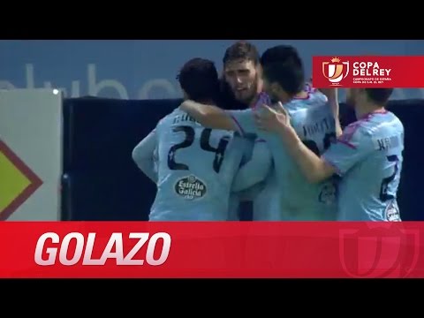 Golazo de Orellana (3-1) en el Celta de Vigo - UD Las Palmas Copa del Rey