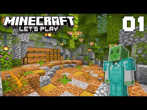 Minecraft Let's Play - Ep. 1: THE PERFECT START! (Minecraft 1.19.2)