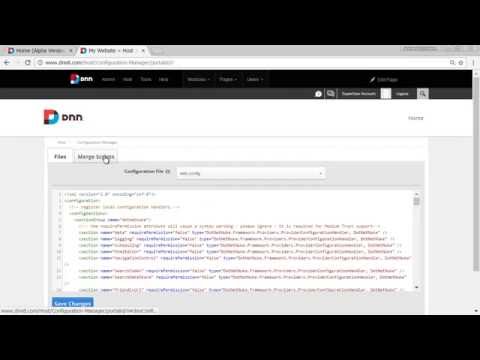 DNN 9 Preview: Configuration Console
