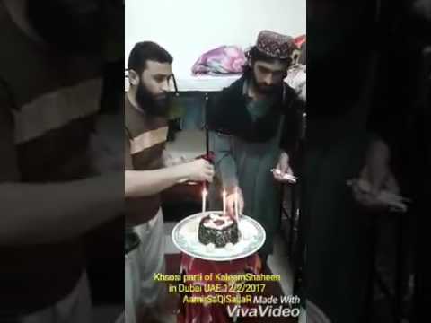 Happy birthday party kaleem shaheen