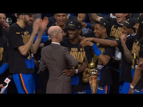 Shai Gilgeous-Alexander wins 2025 NBA Finals MVP - FULL SPEECH