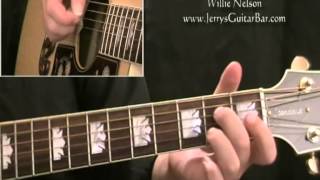 How To Play Willie Nelson My Heroes Have Always Been Cowboys (full lesson)