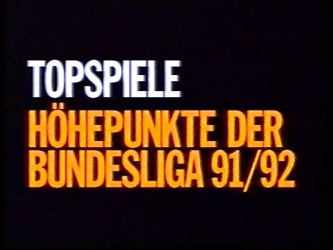 premiere - Topspiele - Höhepunkte der Bundesliga-Saison 1991/92