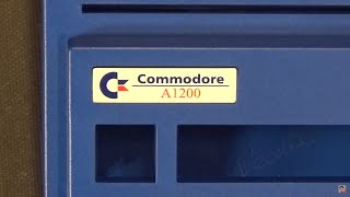 New Blue Commodore Amiga 1200 Case