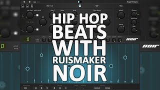 Video thumbnail for Ruismaker Noir Hip Hop Beat Demo by Dj Puzzle (iOS Experiments)