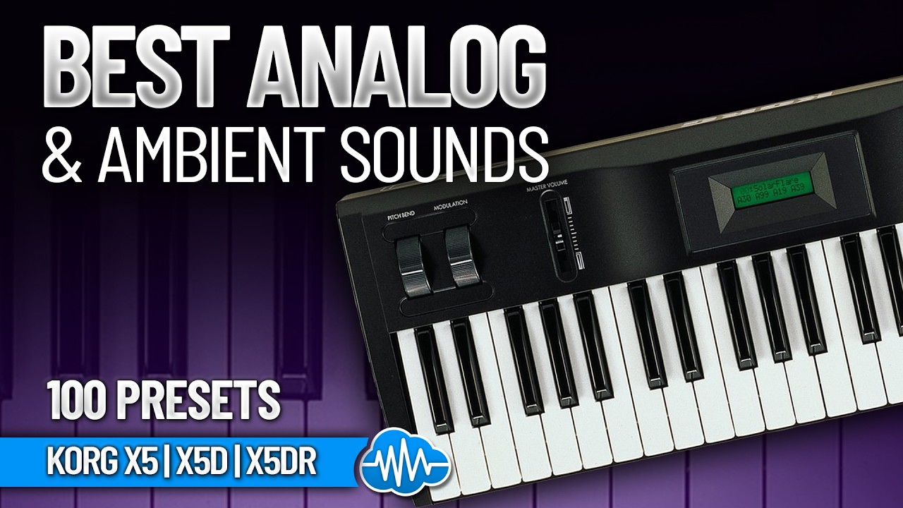 LFO154 - Best Analog & Ambient Sounds - Korg X5 / X5D / X5DR ( 100 presets ) - Video Preview 1