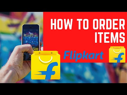 Part of a video titled How to order items on Flipkart | How to place order on Flipkart - YouTube