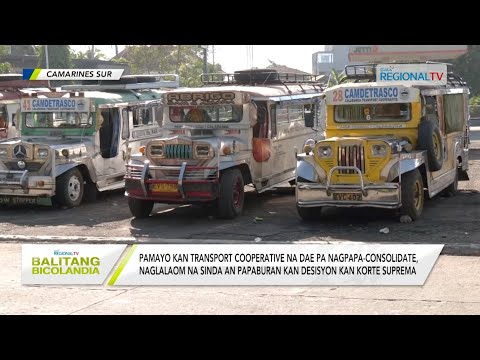 Balitang Bicolandia: Jeepney drivers asin operators sa Cam Sur, dae nakisumaro sa Transport Strike