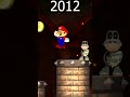Evolution Of Super Mario 64 Dying Game Over Lava In Super Mario Games