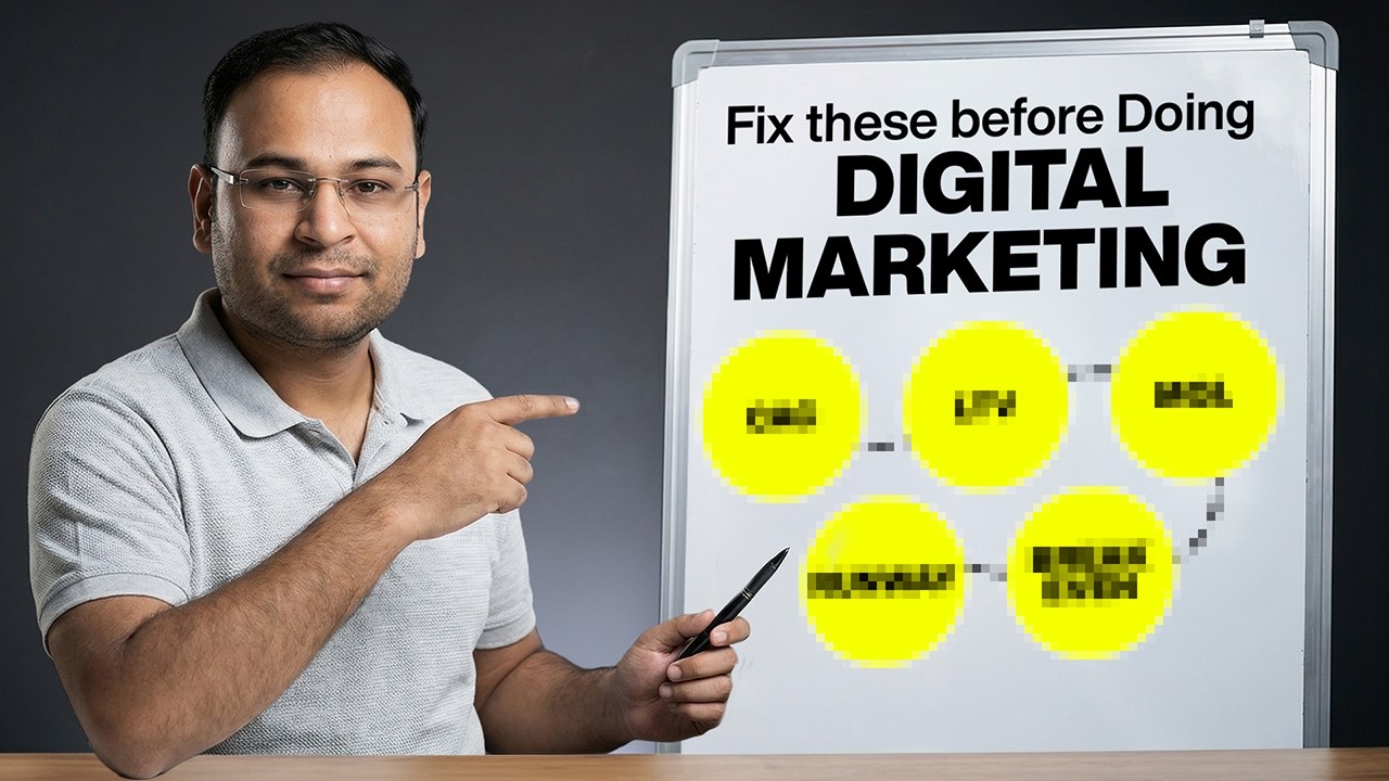 Digital Marketing Starts Here (Not With Ads*) | Umar Tazkeer