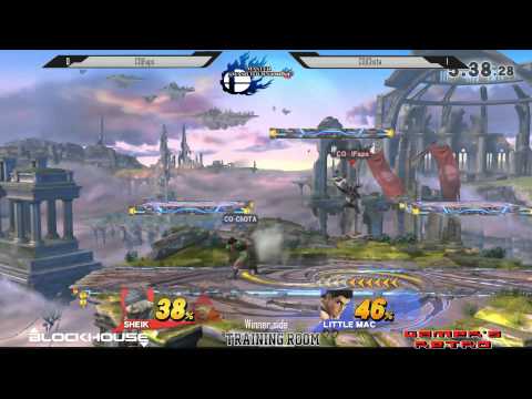Master Tournament 3era Batalla: CO Faps (Sheik) vs. CO Chota (Little Mac)