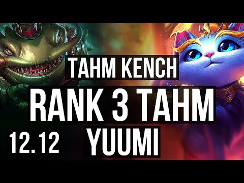 TAHM KENCH & Zeri vs YUUMI & Vayne (SUP) | Rank 3 Tahm, 68% winrate, 4/3/13 | TR Grandmaster | 12.12