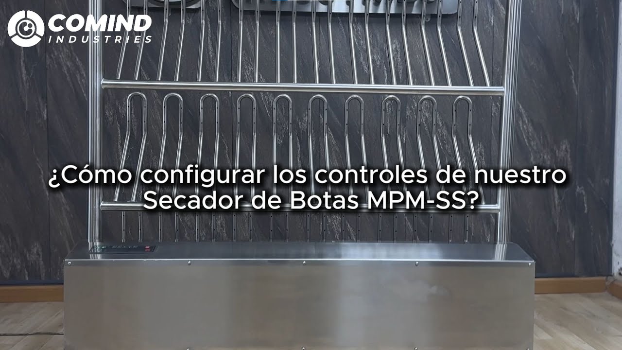 Cómo configurar el Secador de Botas con ozono Modelo MPM-SS | Uso en Modo Automático y Manual