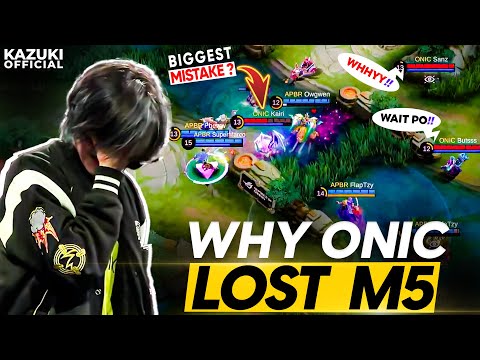 WHY ONIC ID LOST BECAUSE OF KAIRI IN M5 | ONIC ID'S MISTAKES REVEALED