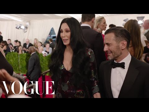 Cher and Marc Jacobs at the Met Gala 2015 | China: Through the Looking Glass