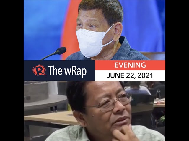 Duterte wants vaccine deniers arrested | Evening wRap