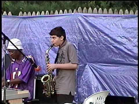 QUIGFEST Tyler Sax Solo with Side Trak 6-13-2009