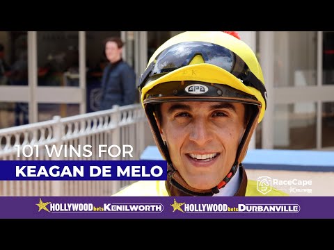 101 wins for Keagan de Melo at Hollywoodbets Kenilworth