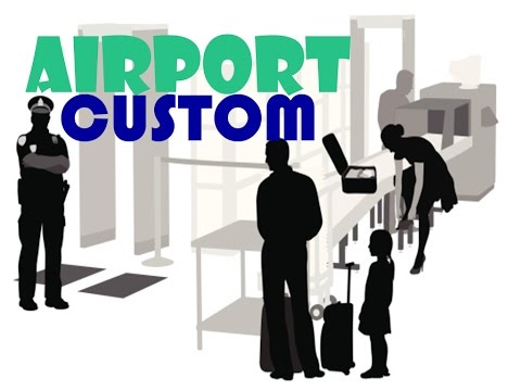 在機場的重要問題 - 海關控制｜英語會話 (Important questions at the airport - Customs control | English conversation)