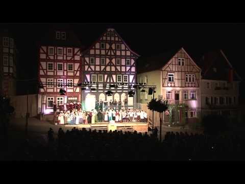 Festspiel Klagelied Grenzganglied Feuerwerk