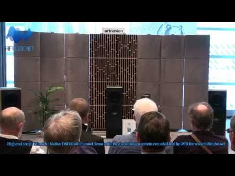 HIGHEND 2015 - MUNICH - Native DSD multichannel demo with Playback Designs system