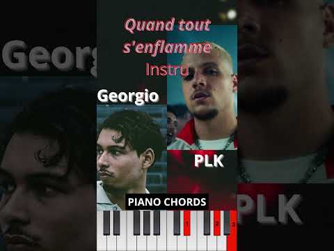 Georgio Ft PLK - Quand tout s'enflamme #instrumental #piano #plk #georgio