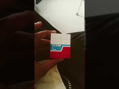 Taxim cefotaxime sodium 1mg injection, 125 mg