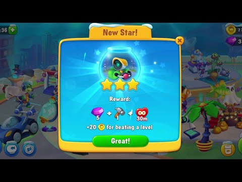 @Fishdom Shopping Time with 4.6M at Secret Agents Aquarium, Full 3 Stars 🌟🌟🌟