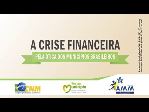 A Crise Financeira nos Municípios de MT 