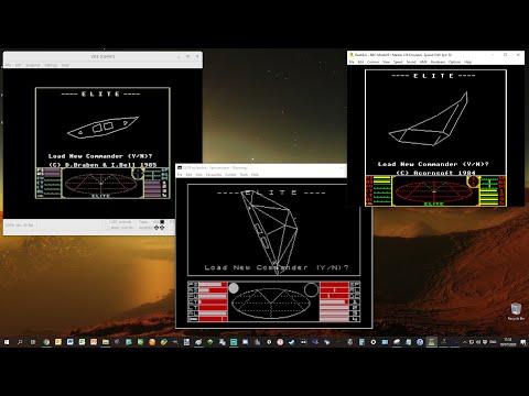Drew compares Elite on the BBC Model B, the Commodore 64 and the ZX Spectrum.