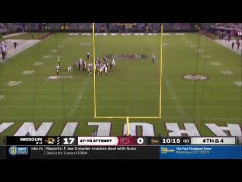 2020 USC vs Missouri - Parker White 47 Yd Field Goal