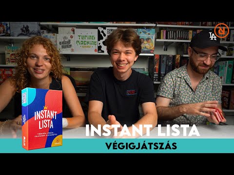Instant lista | Végigjátszás - reflexshop