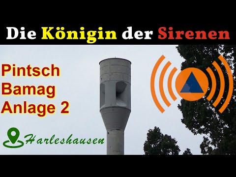 Probealarm HLS Pintsch Bamag Anlage 2 | Sirenenprobe Kassel mit Fehlauslösung (10.09.2022)