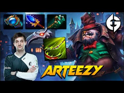 EG.Arteezy Pudge - Dota 2 Pro Gameplay