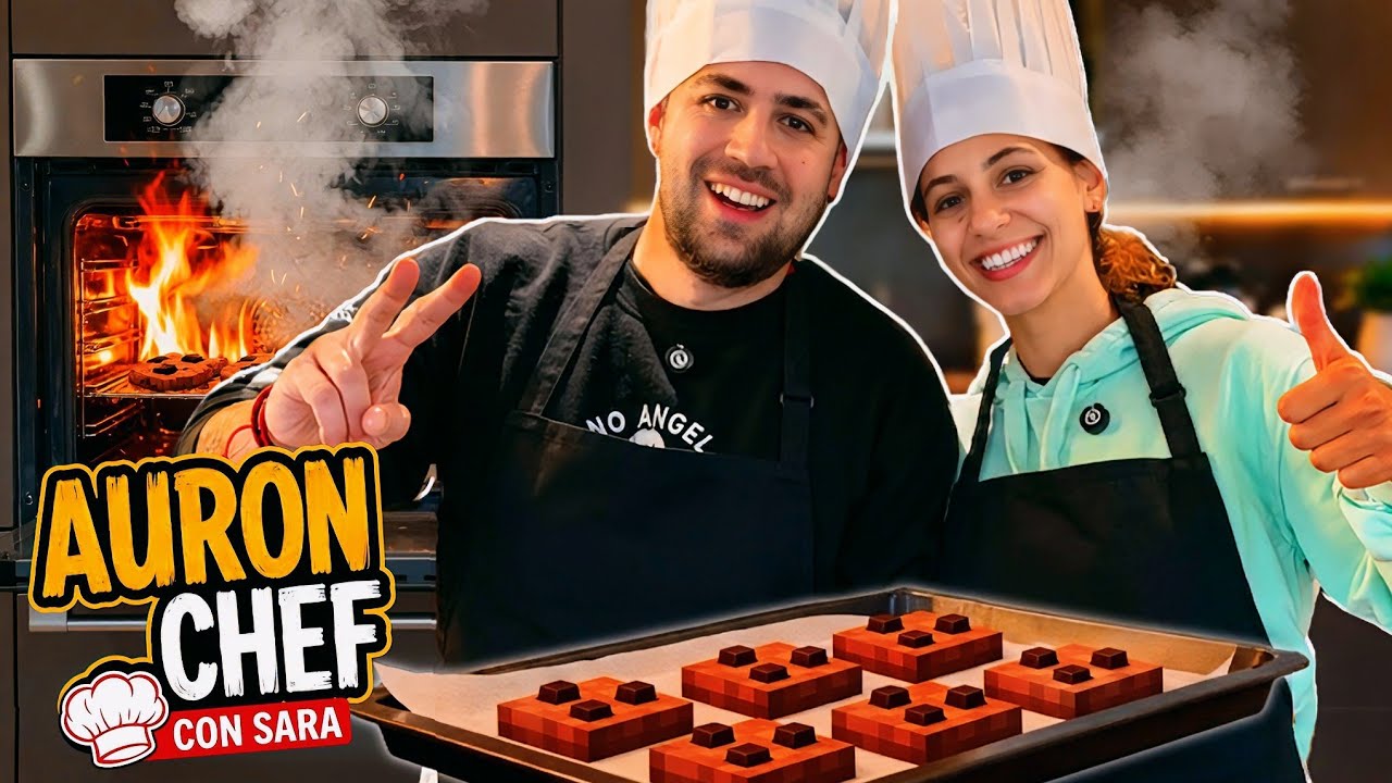 🍪 AURON CHEF: Intentamos hacer galletas sin quemar la casa entera 