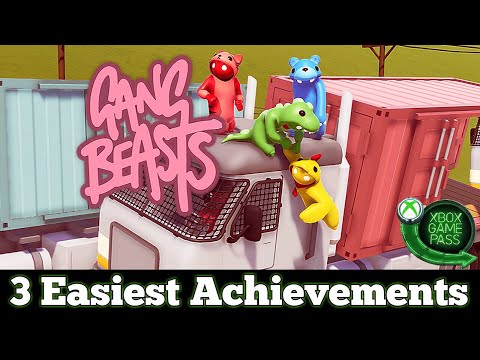 Gang Beasts - The 3 Easiest Achievements To Unlock (Guide)