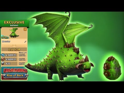 Mosster (New Exclusive Buffalord) Max Level 134 | Dragons: Rise of Berk