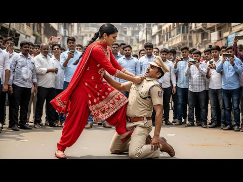 जब DM मैडम को आम लड़की समझ कर इंस्पेक्टर नें थप्पड़ मारा और फिर इंस्पेक्टर के साथ जों हुवा...