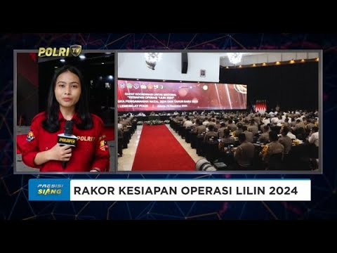 LIVE - RAKOR KESIAPAN OPERASI LILIN 2024