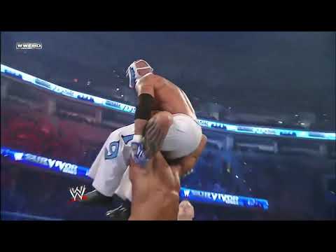Batista Bombs to Rey Mysterio