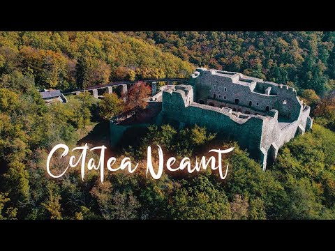 Cetatea Neamțului, Targu-Neamt | Drona 4k