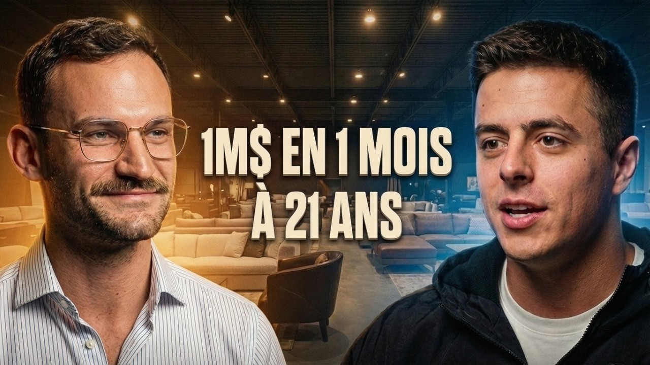 Miniature de l'épisode : Antoine Belanger : 1 M$ de CA en un mois avec des ventes d'entrepôt à 21 ans