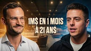 Miniature de l'épisode Antoine Belanger : 1 M$ de CA en un mois avec des ventes d'entrepôt à 21 ans