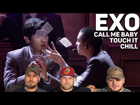 엑소 EXO - Call me baby + 너의 손짓 Touch it + 소름 Chill REACTION