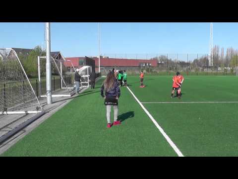 18 april 2015 VV De Meern D3 - DSO Ultrajectum D1 com 0-1 Rood